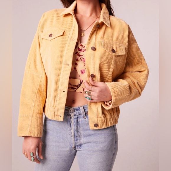 Band of the Free Otherside Sand Corduroy Jacket - NWT - Size L - Picture 1 of 12